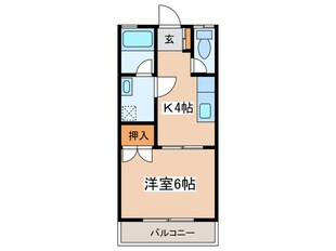 ソレイユ鐘の台の物件間取画像